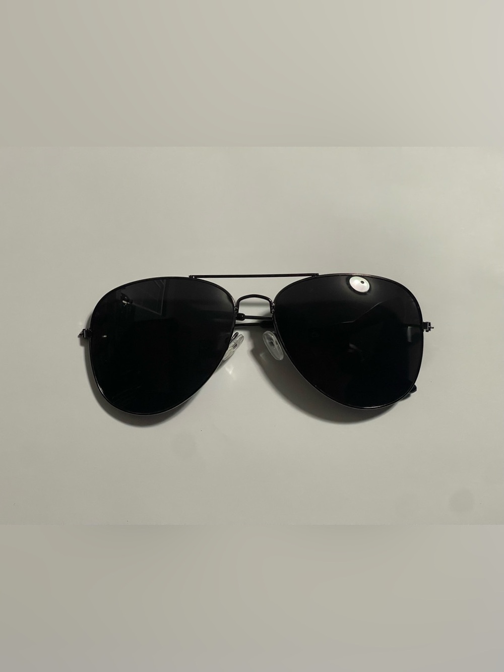Open to offers Men & Women’s Luxurious Black Aviator Sunglasses BlackMetal Frame